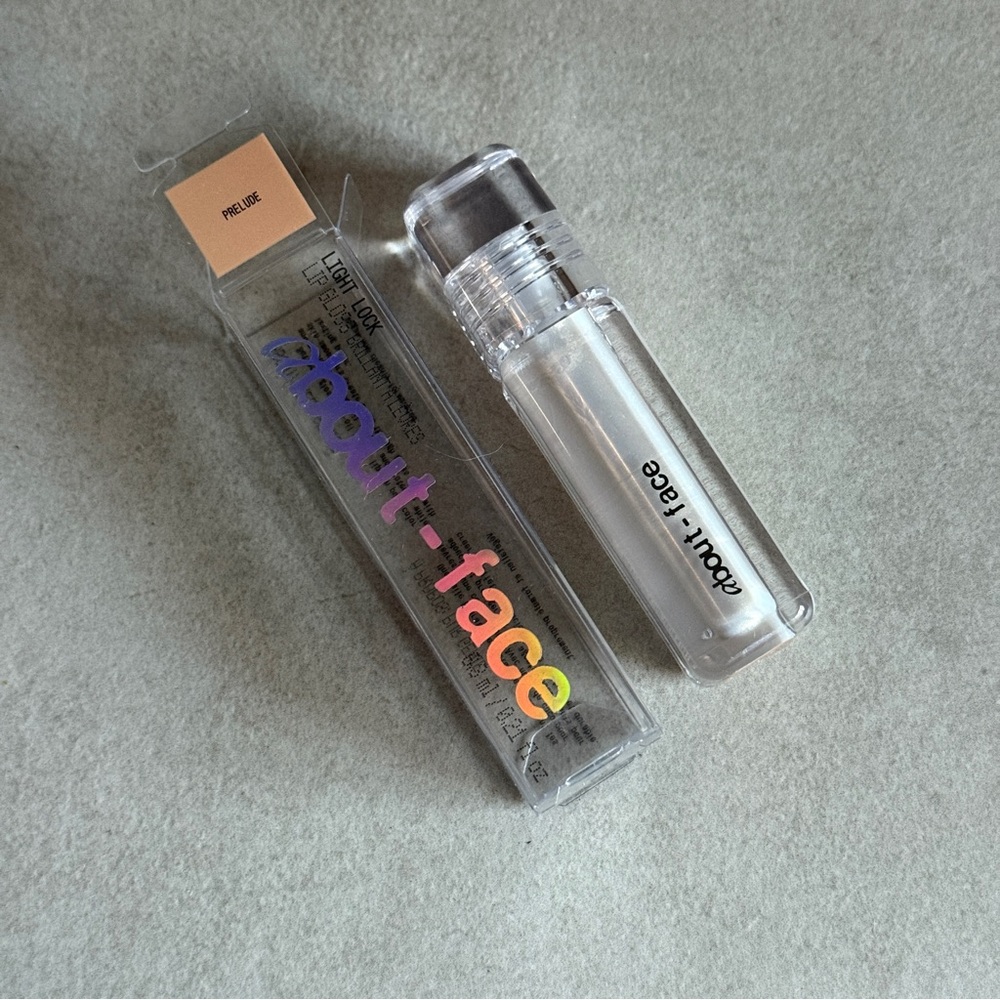 About-Face Light Lock Highlight Fluid – Prelude Pearl Glow Highlighter